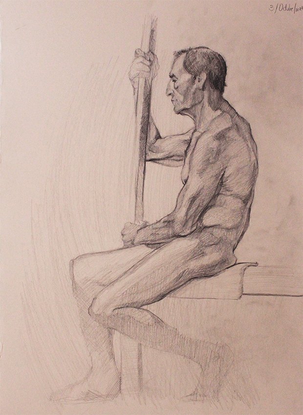 Un modelo de Antonio López
