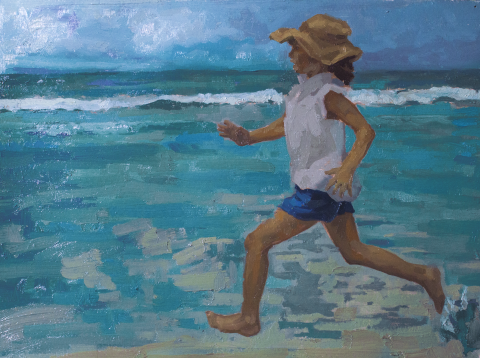 Niña corriendo - Catalonia niña corriendo